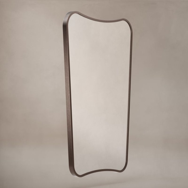 Delphine Mirror 60 x 90cm - Brushed Bronze